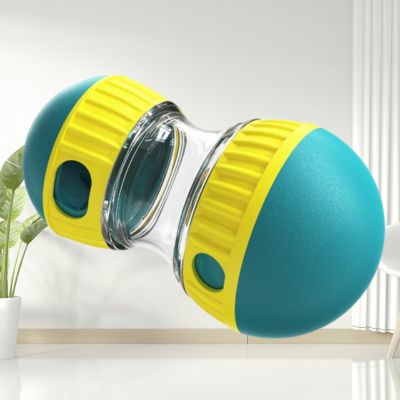 jouet-pour-chien-distributeur-de-croquettes-jaune-vert
