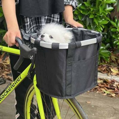 Panier-velo-chien-noir