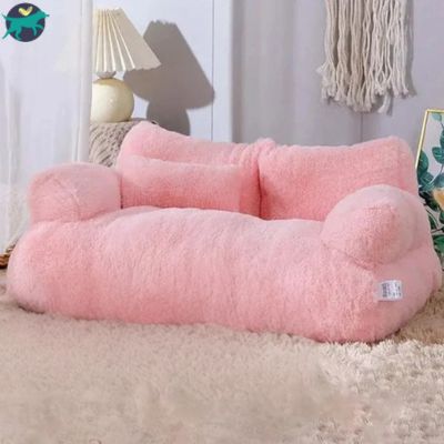 canape-pour-chien-rose