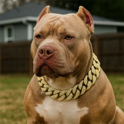 collier-chien-metallique-or