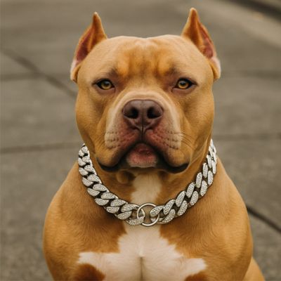 collier-chien-métallique