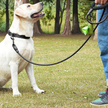 laisse-pour-chien-corde-noir-grand-chien