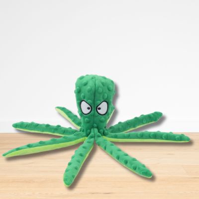 peluche-pour-chien-pieuvre-verte