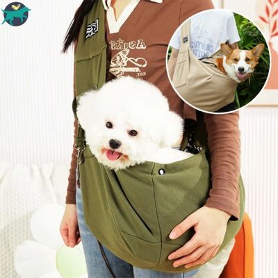 sac-de-transport-chien-vert